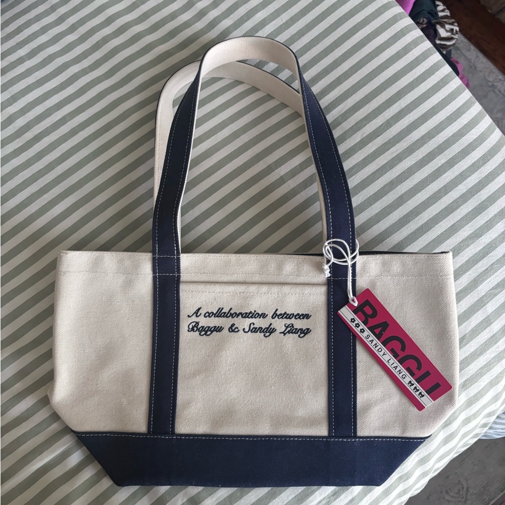 Baggu x Sandy Liang Canvas Tote
